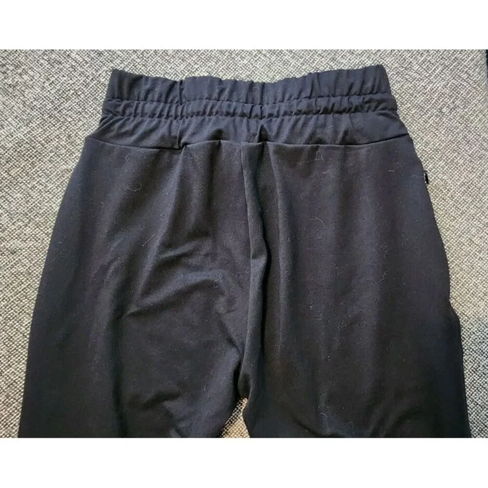 Gymshark X Whitney Summers V2 Black Sweats Ankle Ruching Drawstring XS NEW Joggr